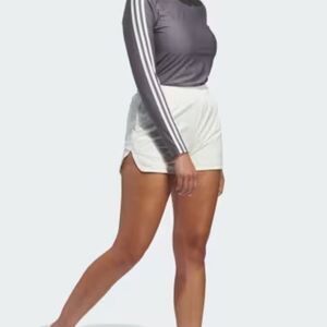 Adidas Women's White Athletic Shorts